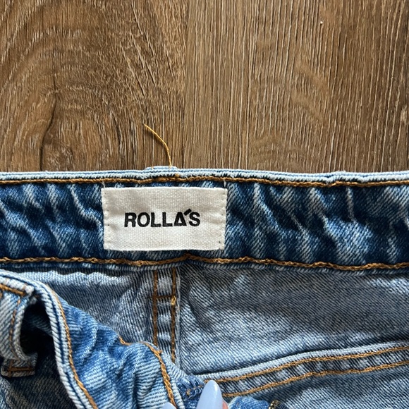 ROLLA'S High Rise Light Blue Jeans - Picture 2 of 5